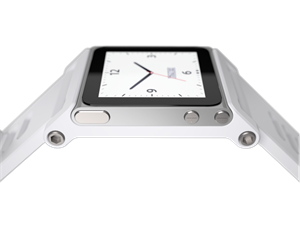 Minimal TikTok Watchband for iPod Nano 6G - hvit 